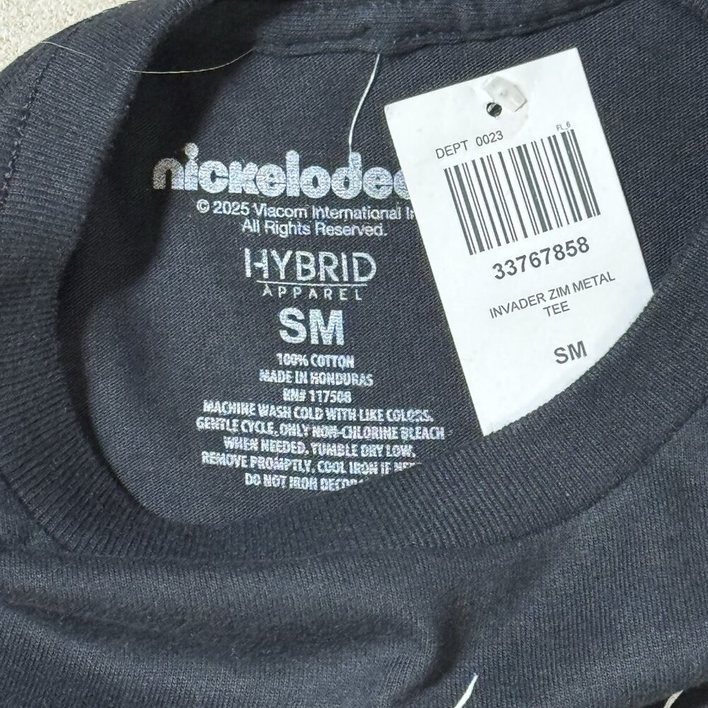 Invader Zim Rock Metal T-Shirt SMALL New - Picture 6 of 6